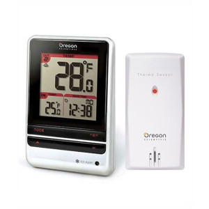 Oregon Scientific Thermometer With Atomic Time (RMR202A)