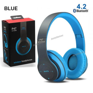 P47 Wireless Bluetooth Foldable Headphones
