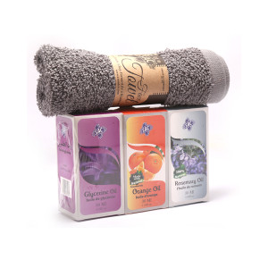 SAC Rose Marry Glycerin Oil With Towel Pack Of 3