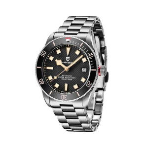 Pagani Design Black Bay Date Watch For Men's Black - (PD-1671-1)