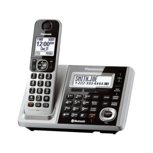 Panasonic Dect 6.0-1-Handset Landline Telephone (KX-TGF370S)