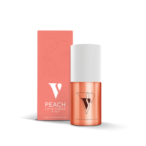 Vcare Natural Peach Lip & Cheek Tint - 15ml