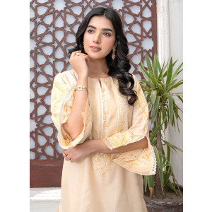 Ahlam Peach Blossom Cotton Suit 2-Piece