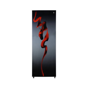 PEL Vertical Inverter Glass Door Deep Freezer 10 Cu Ft Hazel Red Blaze (PVF-INV-7D-GD)