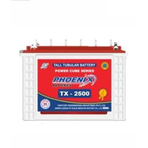 Phoenix Battery 230 AMP Tubular Battery (TX-2500)