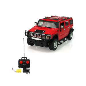Planet X 4 Channel Remote Control Hummer Car Red (PX-9839)