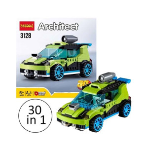 Planet X Architect Creator 30 in 1 Race Car Building Blocks Set (PX-10916)