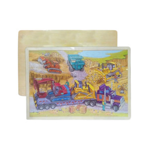 Planet X Big Construction Wooden Jigsaw Puzzle (PX-10584)