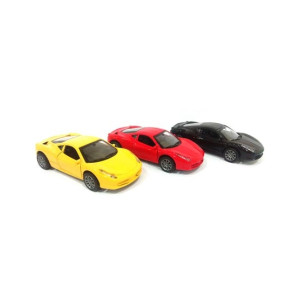 Planet X Ferrari Scaled Model Metal Pull Back Die Cast (PX-10411)