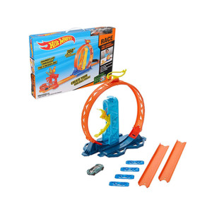 Planet X Hot Wheels 360 Speed Loop with 2 Racing Car Track Set Large (PX-10981)