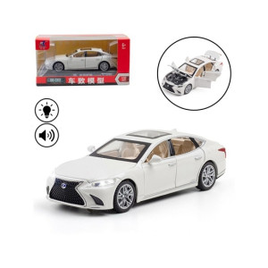 Planet X Lexus Die Cast Car Toys For Boys White (PX-11476)
