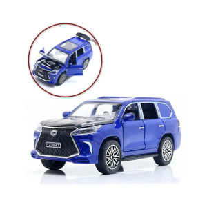 Planet X Lexus Land Cruiser Prado Metal Car - Blue (PX-11899)