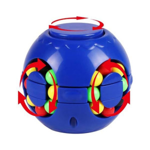 Planet X Magic Bean Rotating Cube Fidget Spinner Toy (PX-11029)