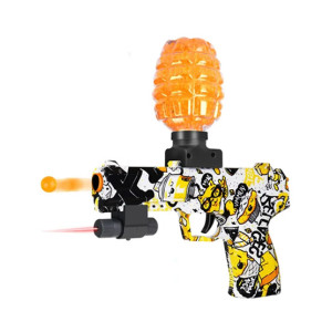 Planet X Mini Gel Blaster Rechargeable Gun With Glasses Yellow (PX-11737)