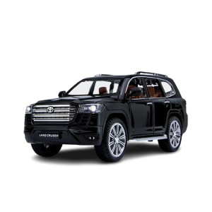 Planet X Toyota Land Cruiser V8 Model Car Black (PX-11921)