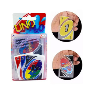 Planet X Transparent UNO H2O Card Game (PX-11930)