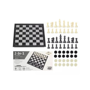 Planet X Travel Magnetic Chess and Checkers Board Game (PX-11734)