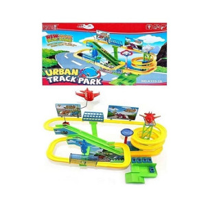Planet X Urban 4 Cars Track Park 36 Pcs (PX-10924)