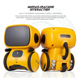 Planet X Voice Control And Dancing Robot Toy Yellow (PX-10860)