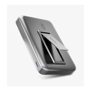 Faster Power Mag 10000mAh Power Bank Metallic Grey (PM-10k)