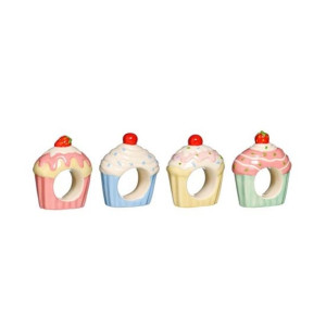 Premier Home Cupcake Napkin Rings Set Of 4 (722411)