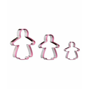 Premier Home Gingerbread Lady 3pc Cutter Set (0806416)