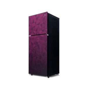 PEL Glass Door Freezer-on-Top Refrigerator 8 Cu Ft Purple Prism (PRGD-2200)
