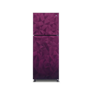 PEL Glass Door Freezer-on-Top Refrigerator 8 Cu Ft Purple Prism (PRGD-2200)