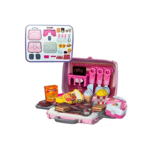 Planet X 2 in 1 Portable 29 PCS Briefcase Bag Playset For Kid's (PX-11346)