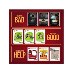 Planet X Exploding Kittens Russian Card Game (PX-11353)