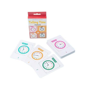 Planet X Telling Time Flash Card For Kids - 36Pcs (PX-12196)