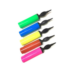 Planet X Mini Plastic Balloon and Inflatable Pump Multicolor (PX-10881)