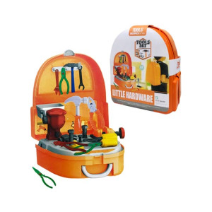 Planet X Little Hardware Tools Backpack For Kids 22 Pcs Set (PX-11909)