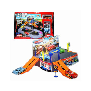 Planet X Cars Diecast Parking Garage Play Set - (PX-10567)