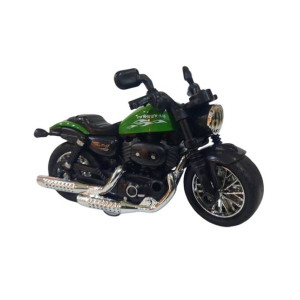 Planet X Harley Davidson Die Cast Bike - Green (PX-12269)