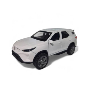 Planet X Toyota Fortuner Legender Pull Back Car White - (PX-12322)