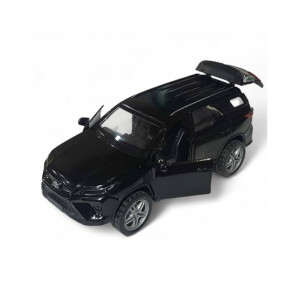 Planet X Toyota Fortuner Legender Pull Back Car Black - (PX-12323)