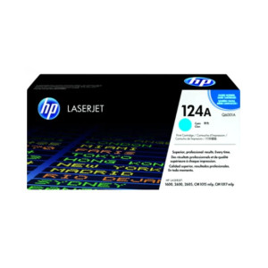 HP 124A LaserJet Toner Cartridge Cyan (Q6001A)