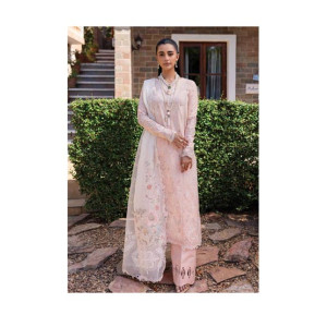 Qalamkar Qline Embroidered Lawn Unstitched 3 Pieces (QM-12-MISO)