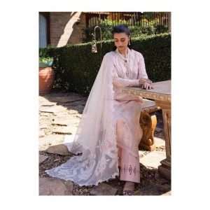 Qalamkar Qline Embroidered Lawn Unstitched 3 Pieces (QM-12-MISO)