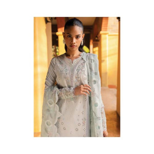 Qalamkar Qline Embroidered Lawn Unstitched 3 Pieces (QM-16-LUNE)