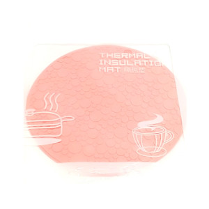 Quickshopping Silicone Heat Resistant Pot Holder & Oven Mitt Pink