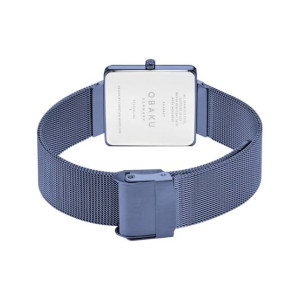 Obaku Kvadrat Watch For Women Navy Blue (V236LXLLML)