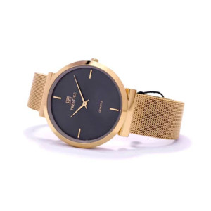 Prestige Quartz Watch For Men Gold (P3429M-39)