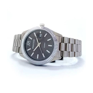 Prestige Quartz Watch For Men Silver (P3474M-04)