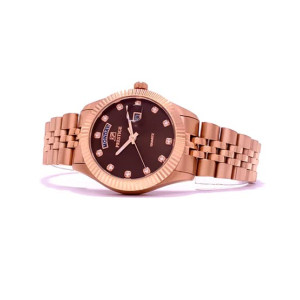 Prestige Quartz Watch For Men Rose Gold (P3601M-17)