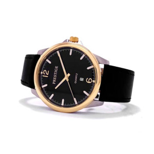 Prestige Quartz Watch For Men Black (P3619M-06)