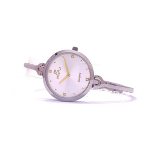 Prestige Quartz Watch For Women Silver (P3620L-01)