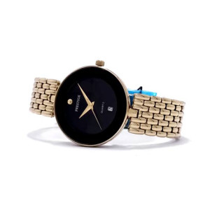 Prestige Quartz Watch For Men Golden (P3656M-14)