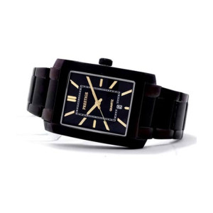 Prestige Quartz Watch For Men Black (P3658M-21)